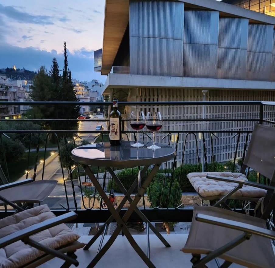 Acropolis View Modern Deluxe Suite With Balcony Atina Dış mekan fotoğraf