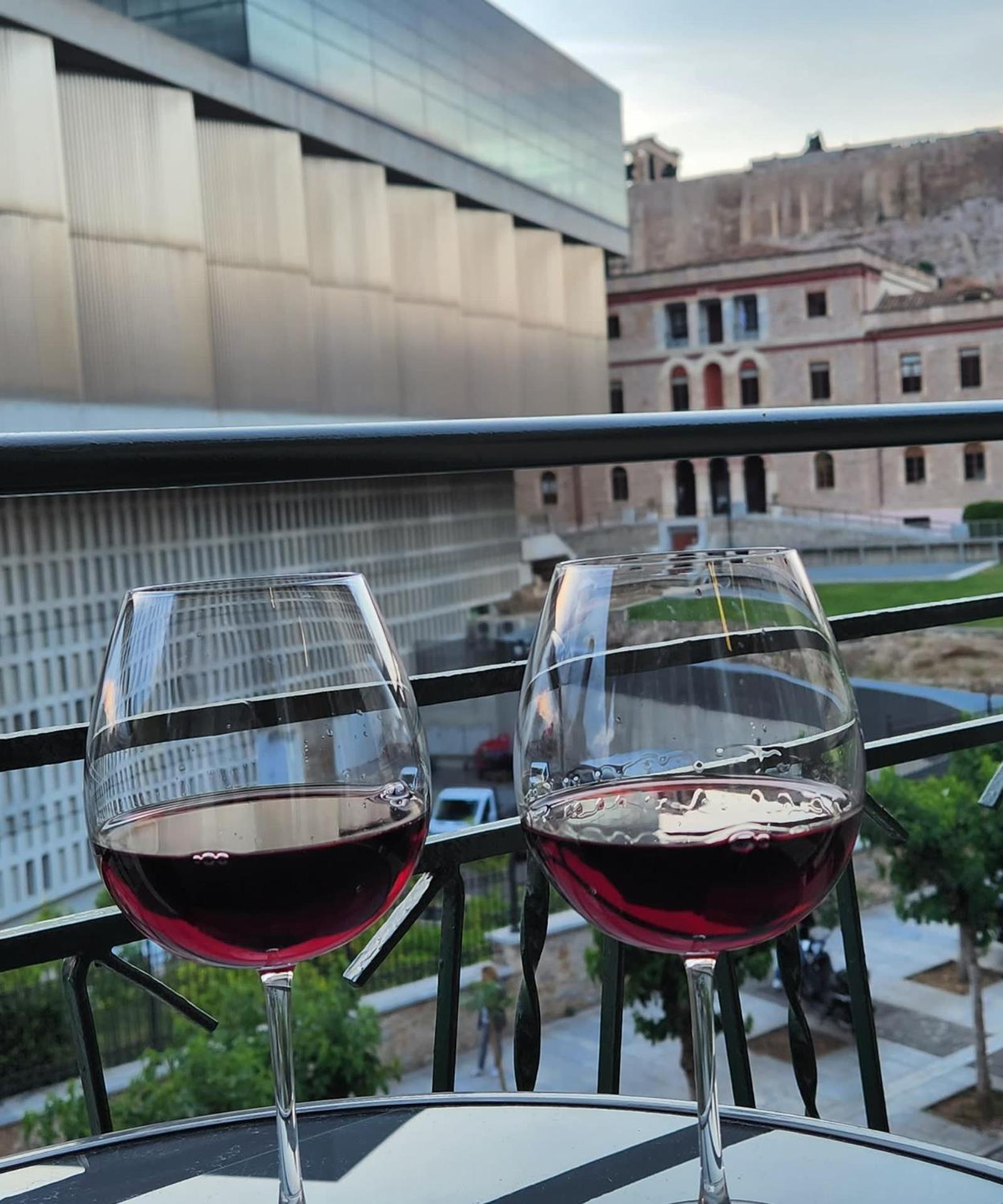 Acropolis View Modern Deluxe Suite With Balcony Atina Dış mekan fotoğraf