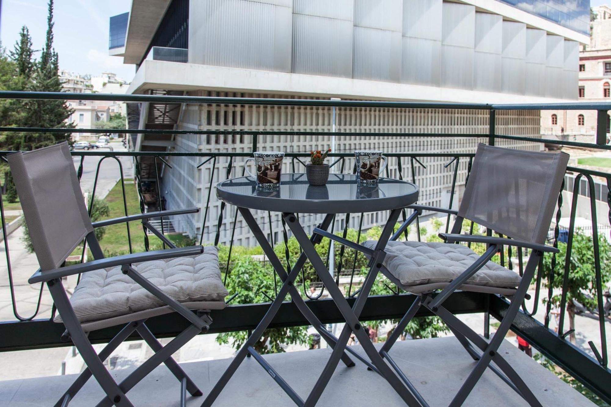 Acropolis View Modern Deluxe Suite With Balcony Atina Dış mekan fotoğraf