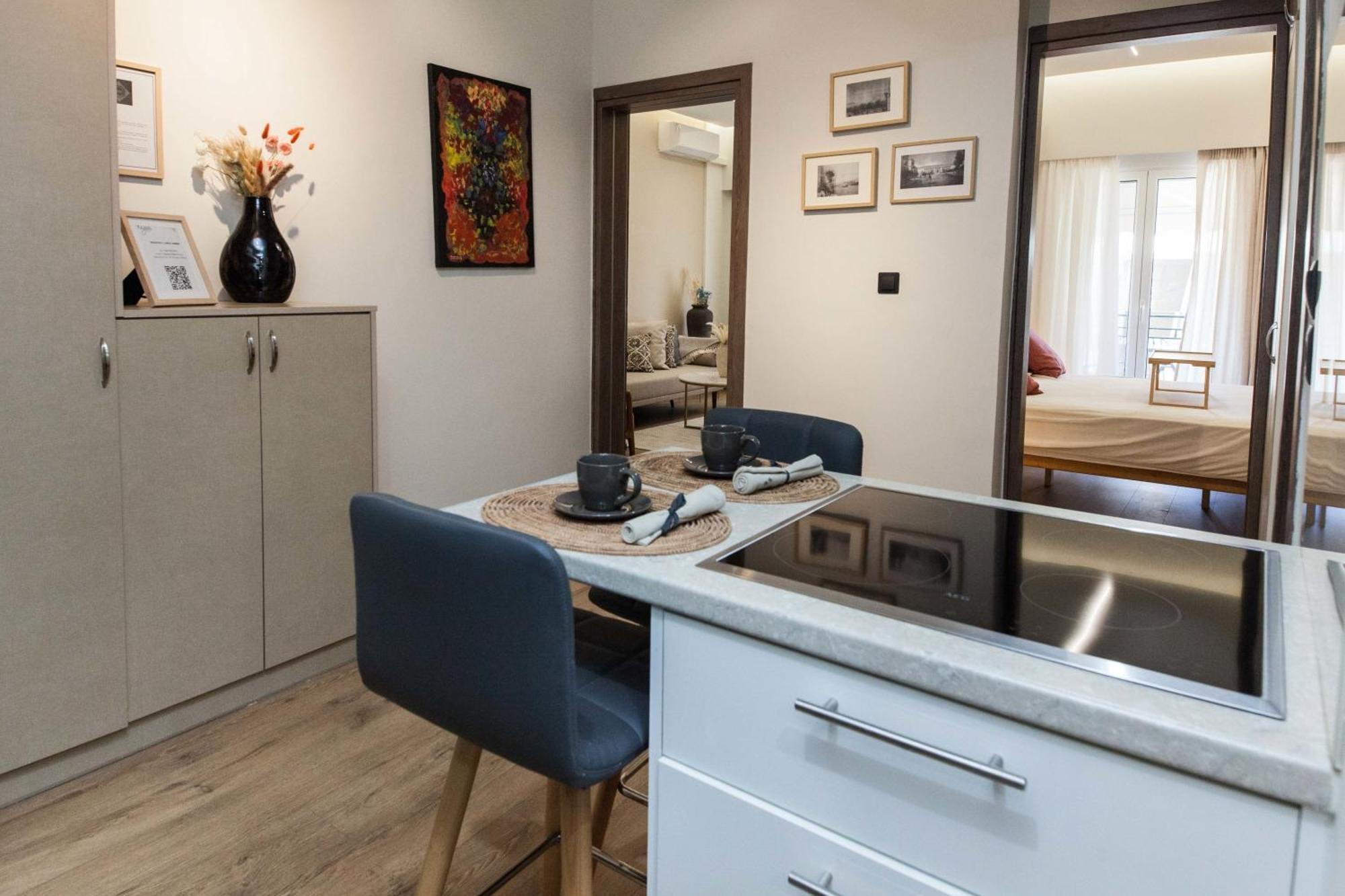Acropolis View Modern Deluxe Suite With Balcony Atina Dış mekan fotoğraf